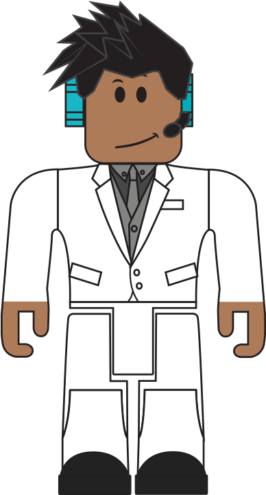 Roblox Characterin Formal Attire PNG Image