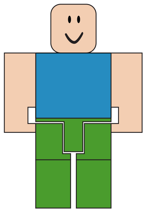 Roblox Classic Avatar.png PNG Image