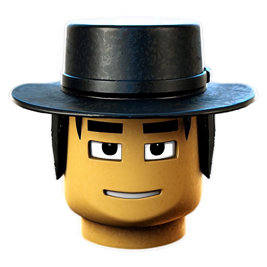 Roblox Face With Hat Png 76 PNG Image