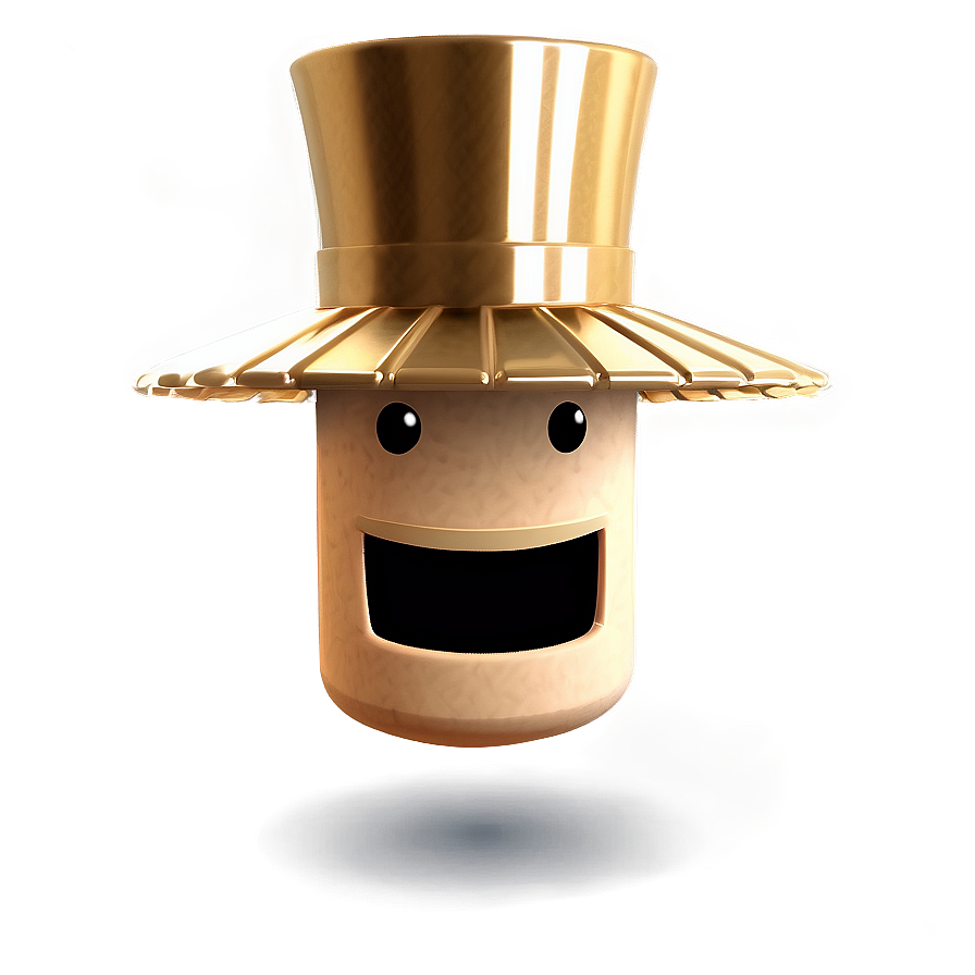 Roblox Face With Hat Png Cdr PNG Image