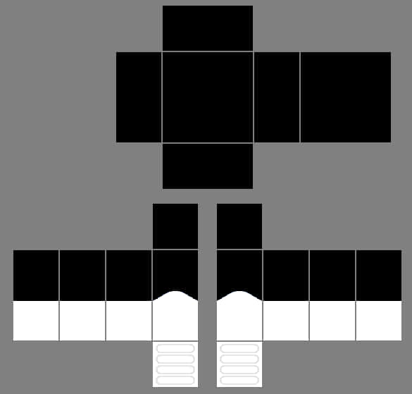 Roblox Shirt Template Classic Design PNG Image