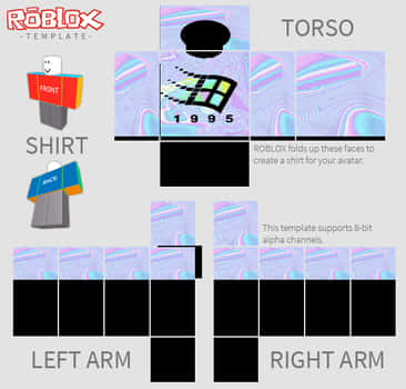 Roblox Shirt Template Design PNG Image