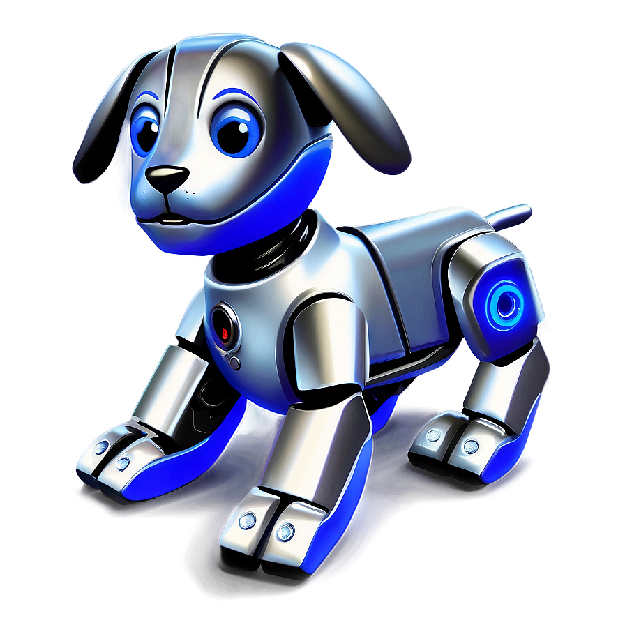 Robot Puppy Cute Png Utj67 PNG Image