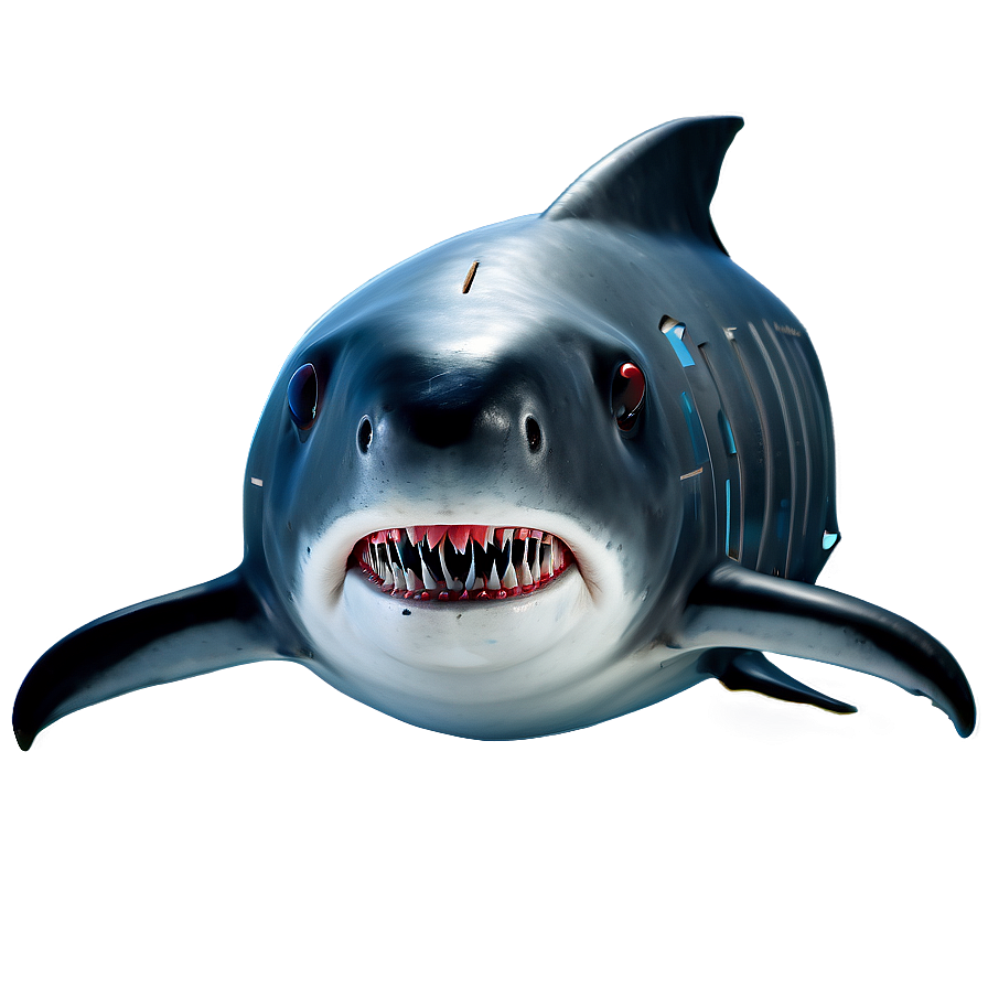 Robotic Shark Concept Png Qew PNG Image