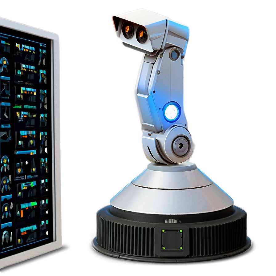 Robotic Surveillance System Png 76 PNG Image