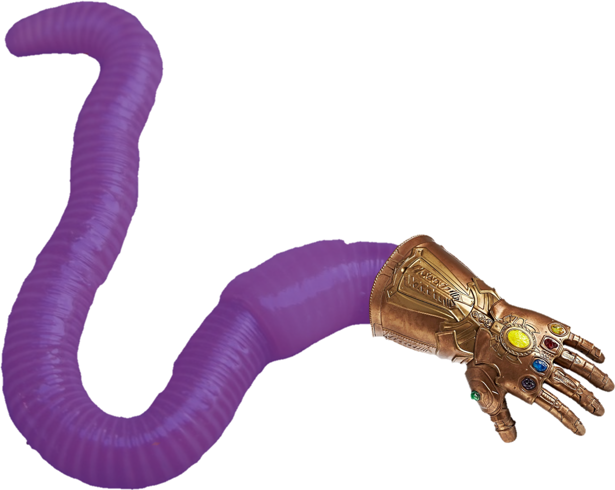 Robotic Worm Hybrid PNG Image