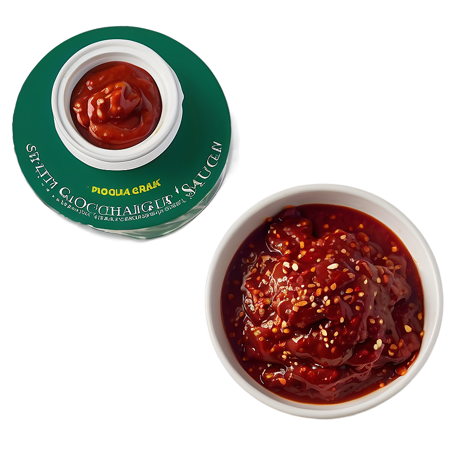 Robust Gochujang Sauce Png Ddl PNG Image