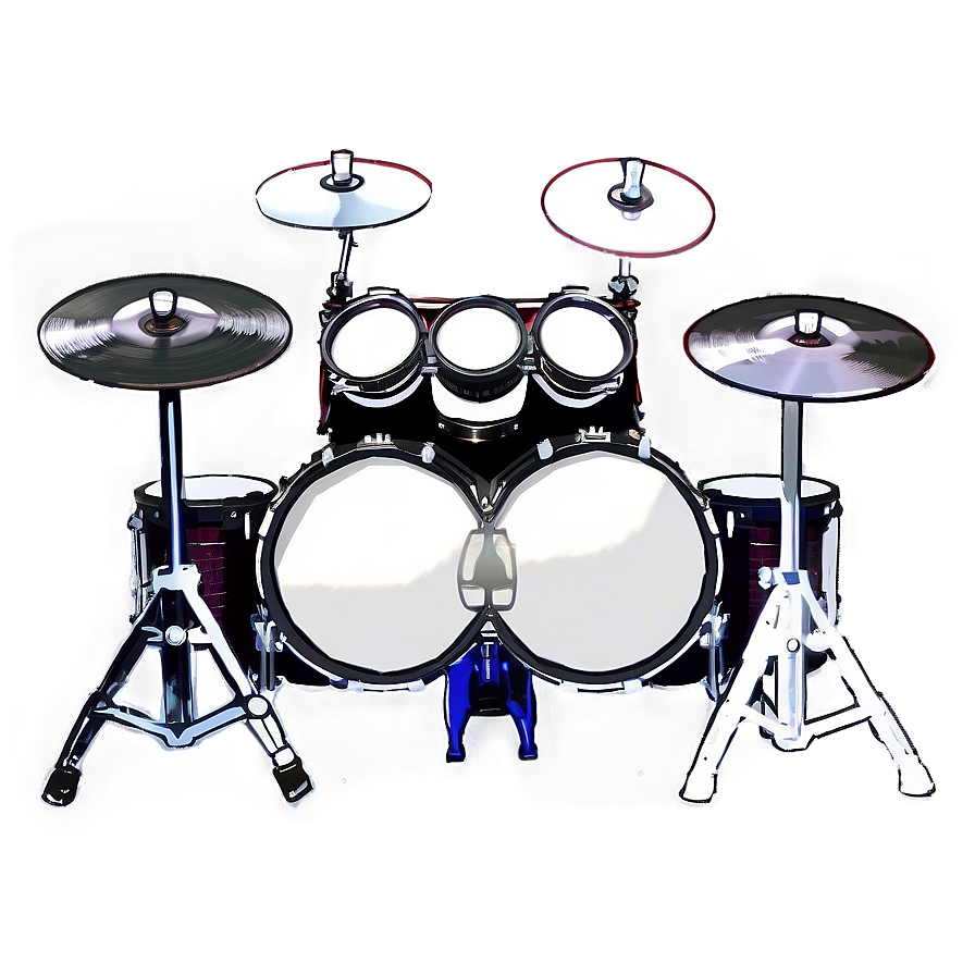 Rock Band Drum Kit Png Dul PNG Image