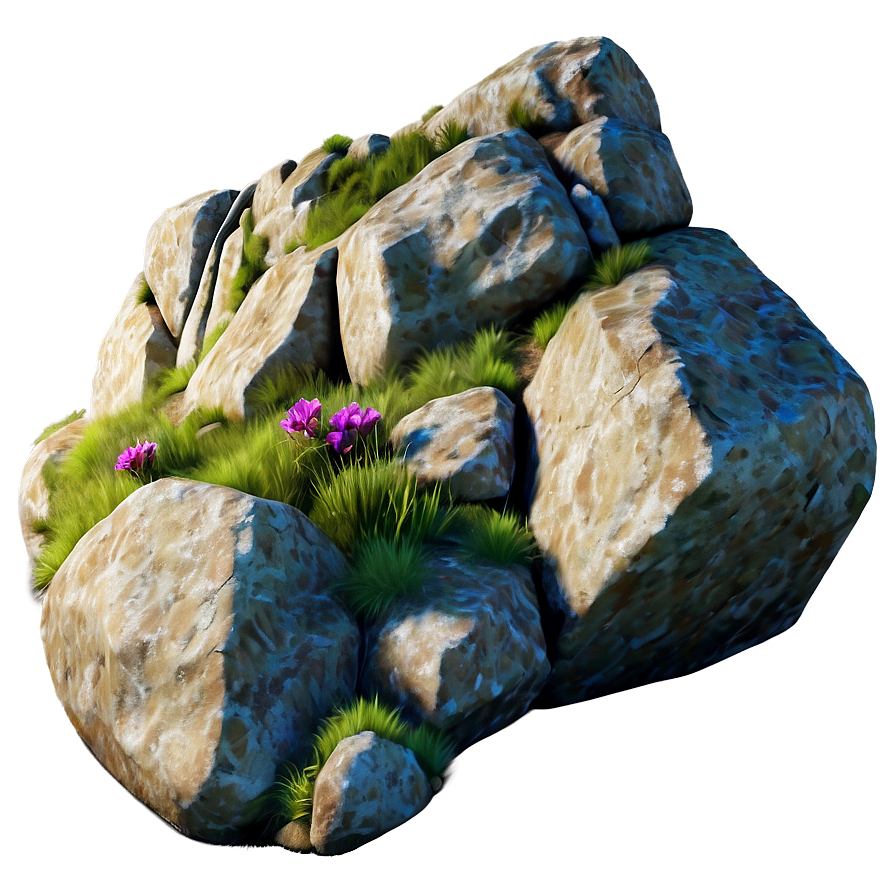 Rock Boulder Wall Png 06292024 PNG Image