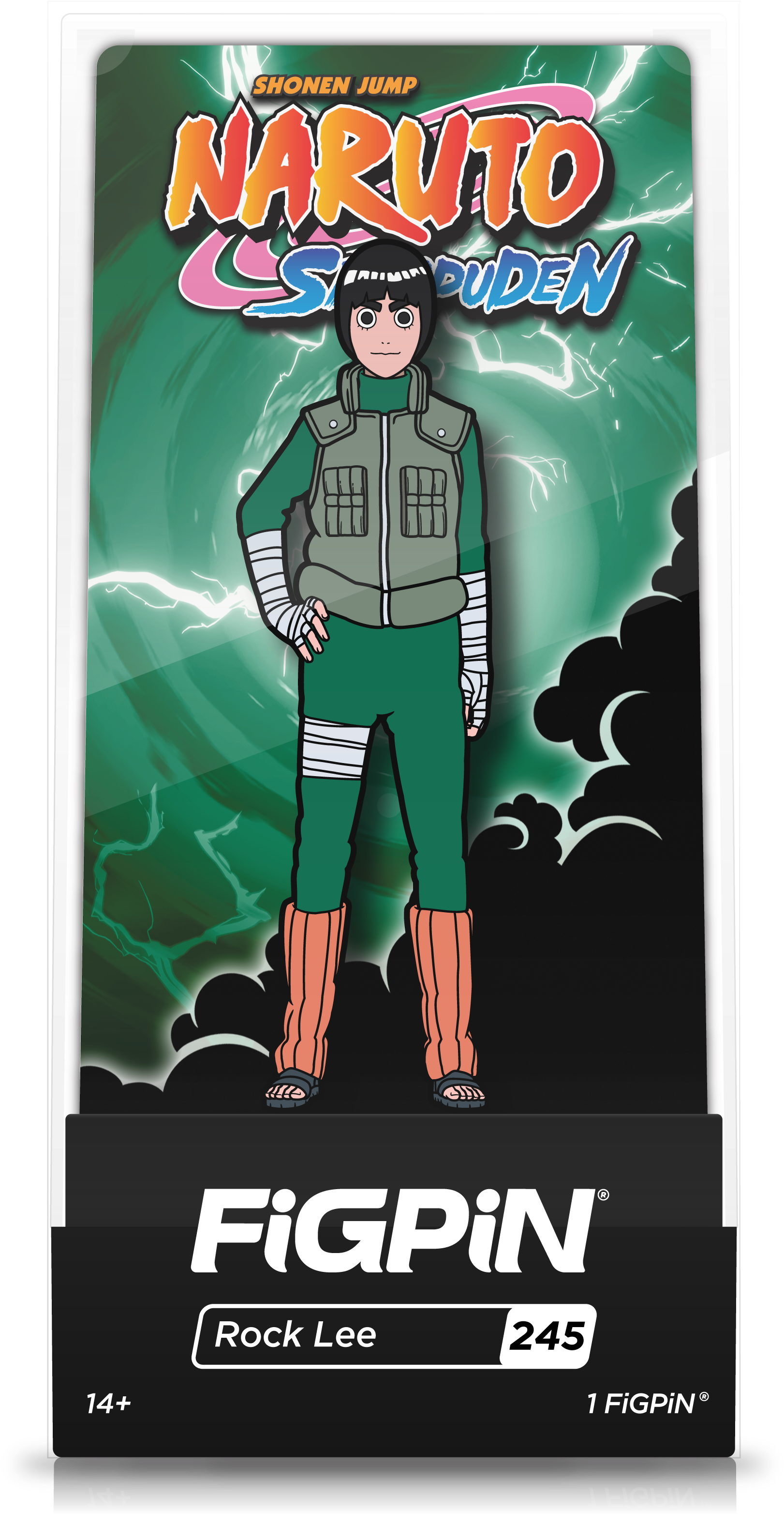 Rock Lee Figpin Packaging PNG Image