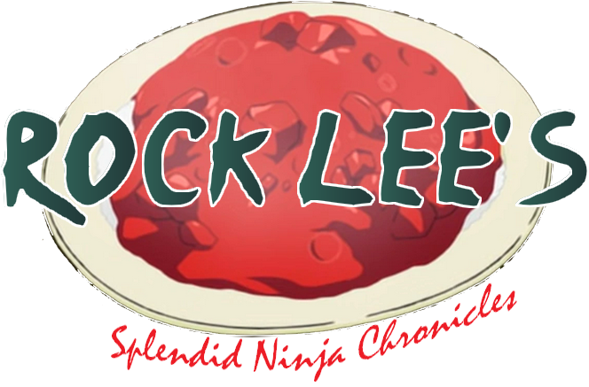 Rock Lees Splendid Ninja Chronicles Logo PNG Image