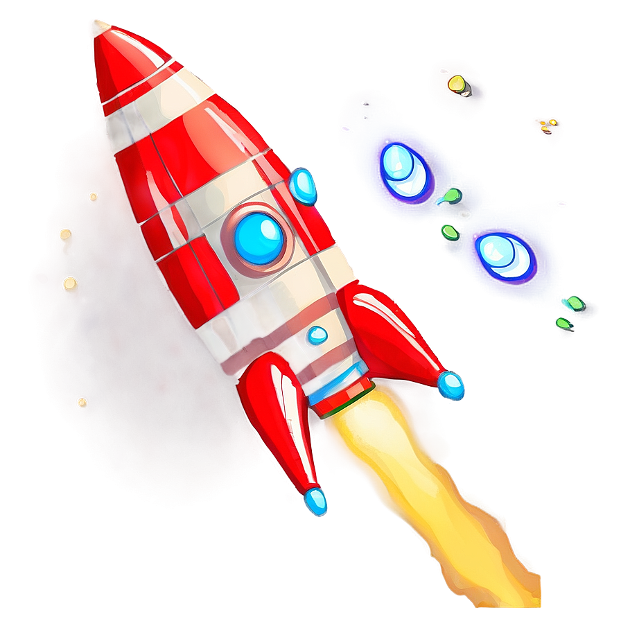 Rocket Blast Off Png Crx40 PNG Image