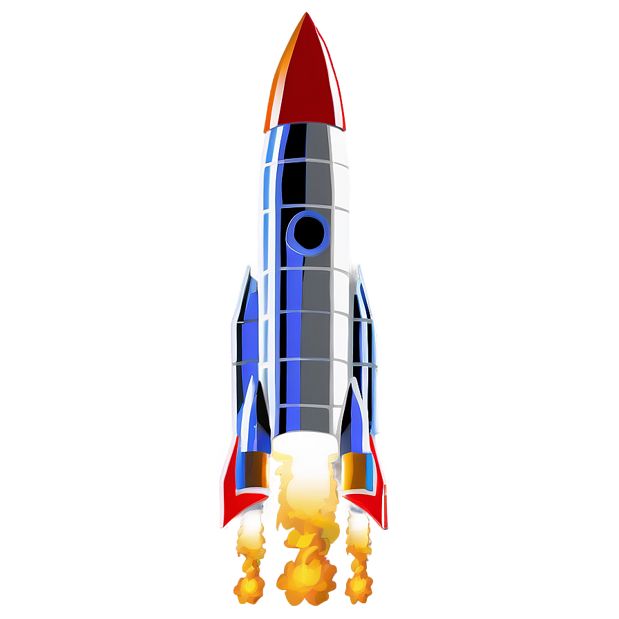 Rocket Blast Off Png Qvl86 PNG Image