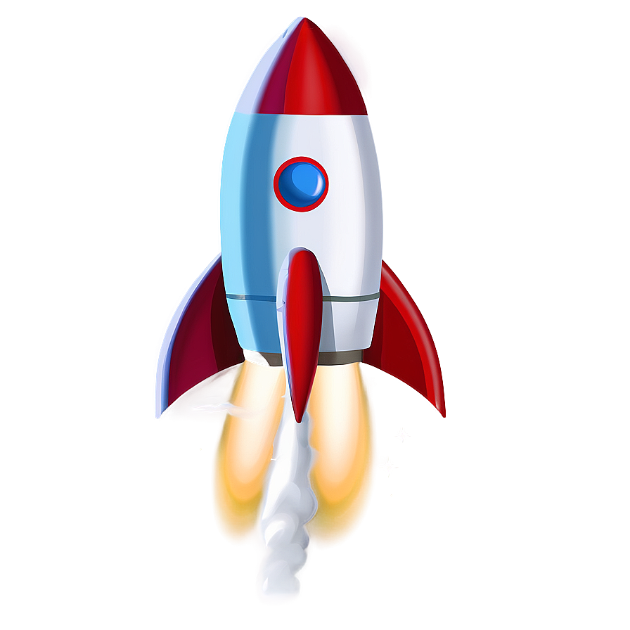 Rocket Clipart D PNG Image