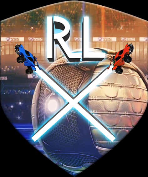 Rocket League Action Graphic PNG Image