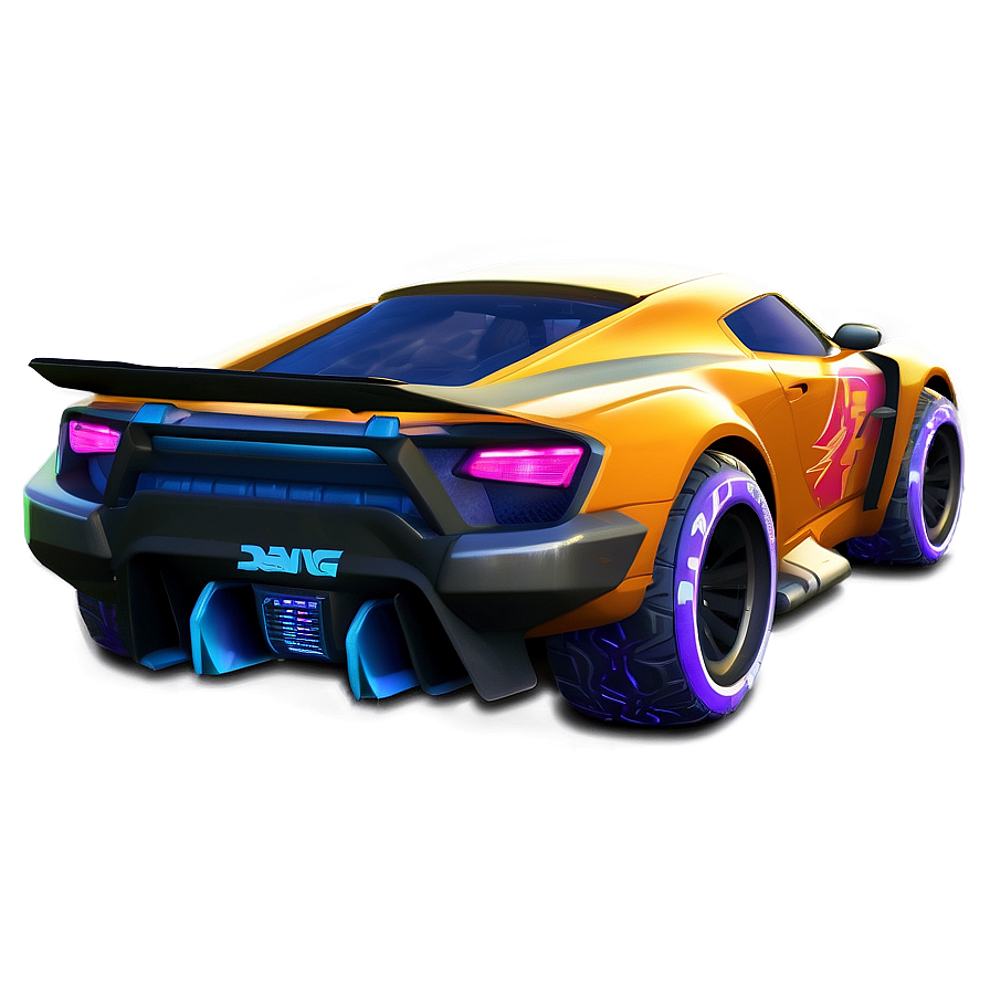 Rocket League Car Back View Png Yom PNG Image