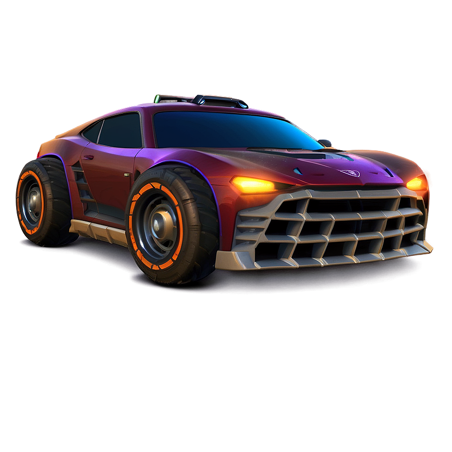 Rocket League Car Boost Png Kuq PNG Image