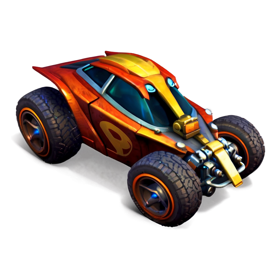 Rocket League Car Visual Png 06122024 PNG Image