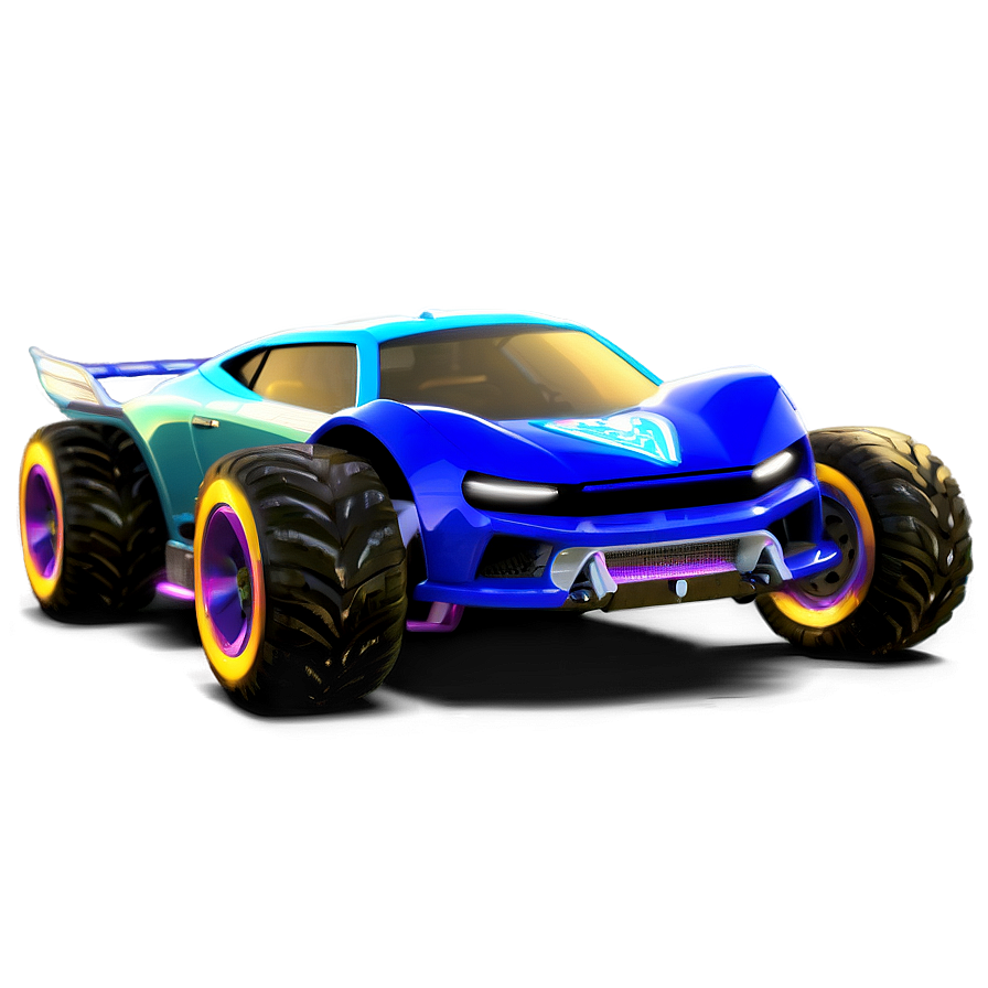 Rocket League Car With Effects Png 88 PNG Image