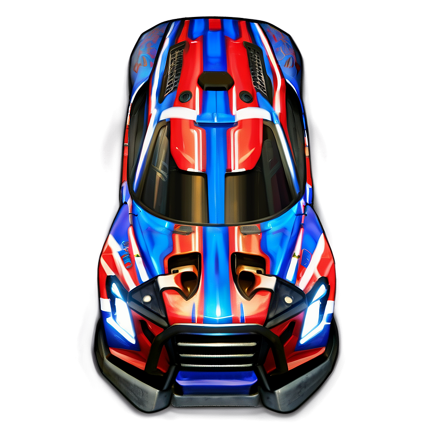 Rocket League Car Wrap Design Png 06122024 PNG Image