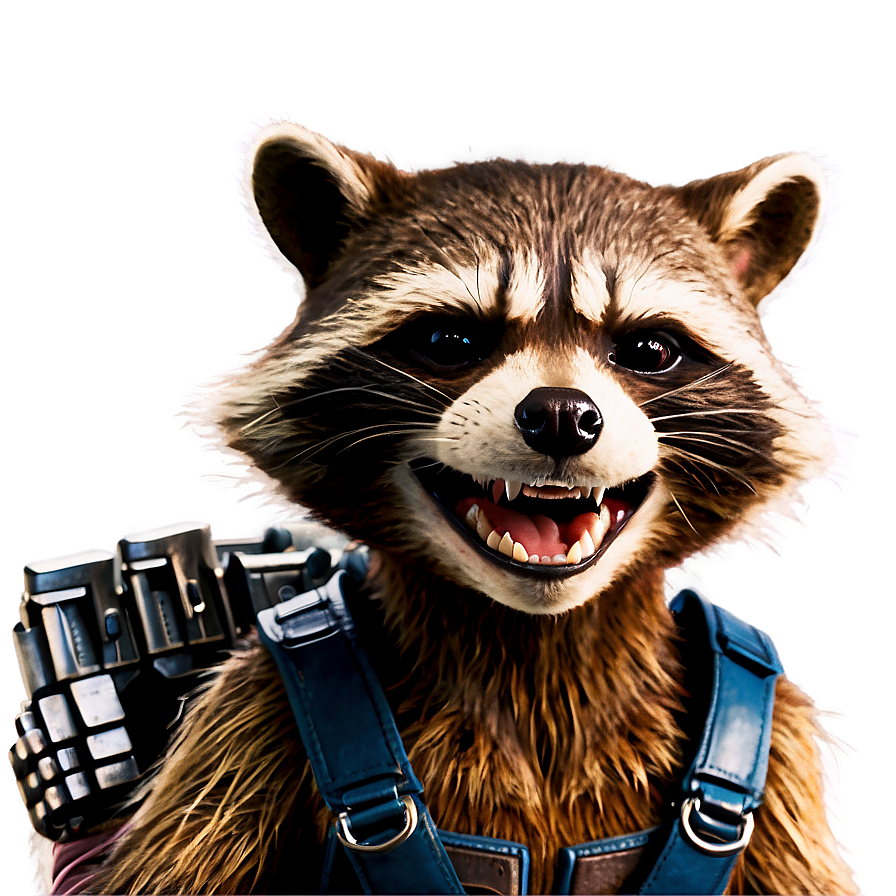 Rocket Raccoon Armed Png 06282024 PNG Image