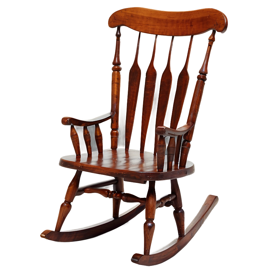 Rocking Chair By Fireplace Png Vou98 PNG Image