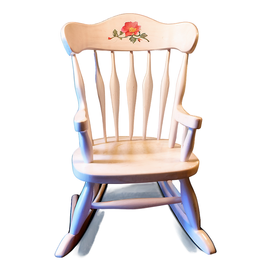 Rocking Chair In Nursery Png Dpl PNG Image