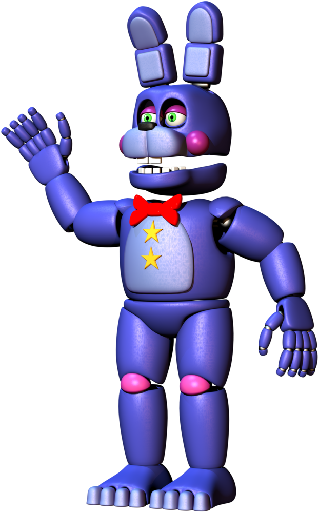 Rockstar Bonnie3 D Model PNG Image