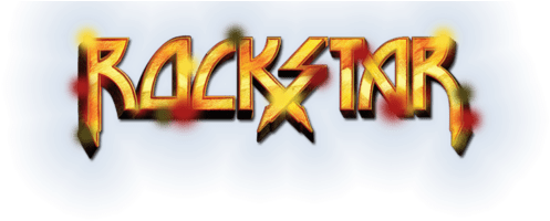 Rockstar Logo Flaming Text PNG Image