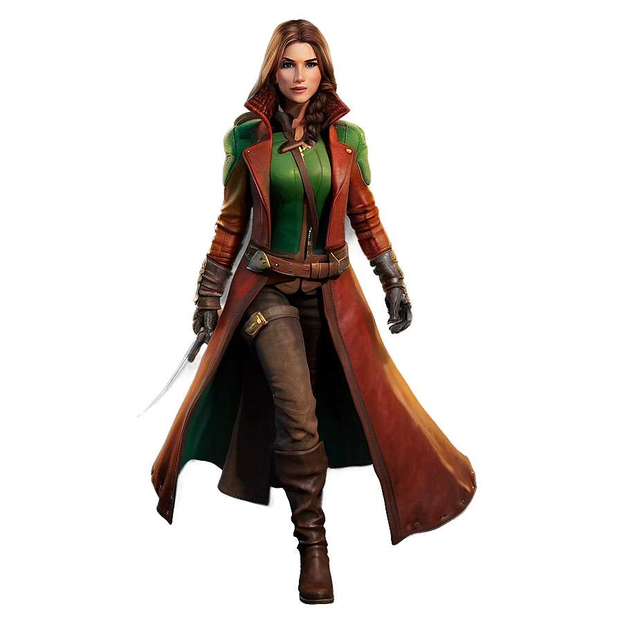 Rogue Character Design Png 3 PNG Image