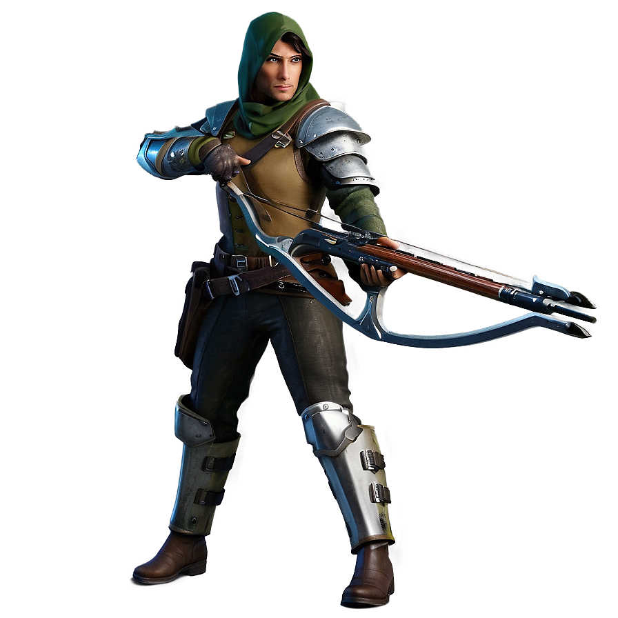 Rogue With Crossbow Png Msi PNG Image