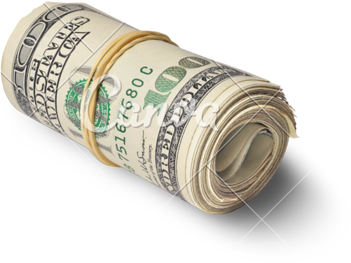 Rolled_ U S_ Dollars_ Bundle PNG Image