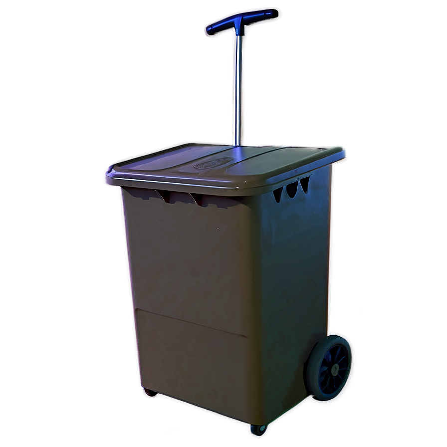 Rolling Bin Orange Png 57 PNG Image