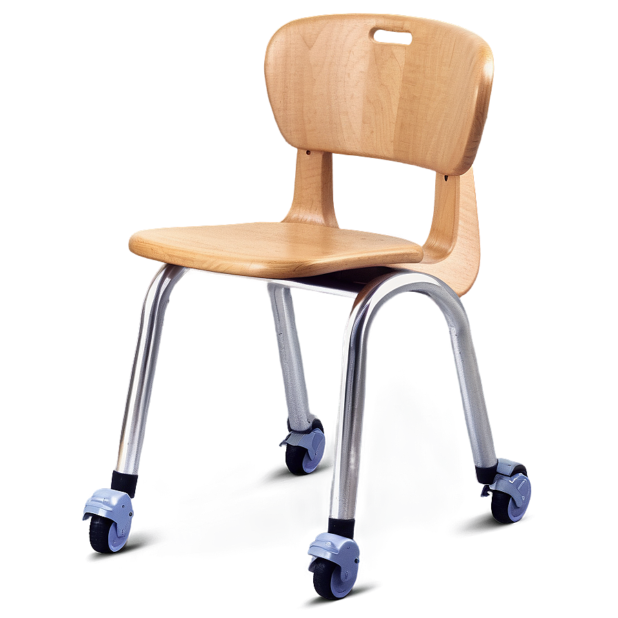 Rolling School Chair Png Yfp PNG Image