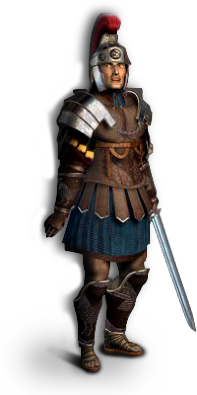 Roman Centurion Full Armor PNG Image