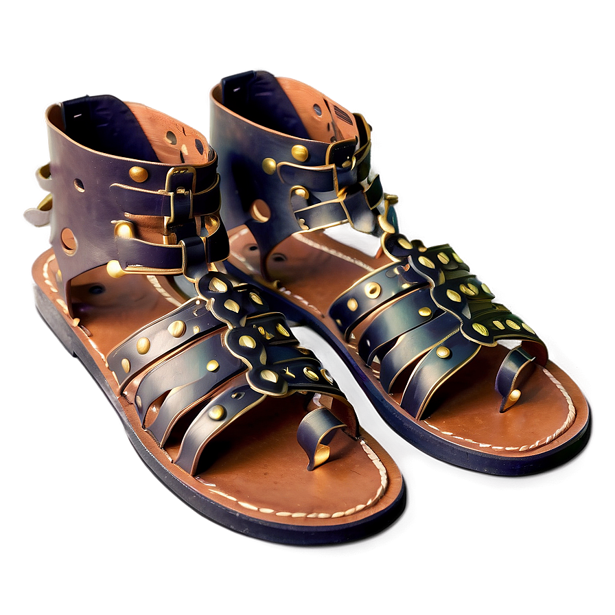 Roman Sandals Classic Png Tmf PNG Image