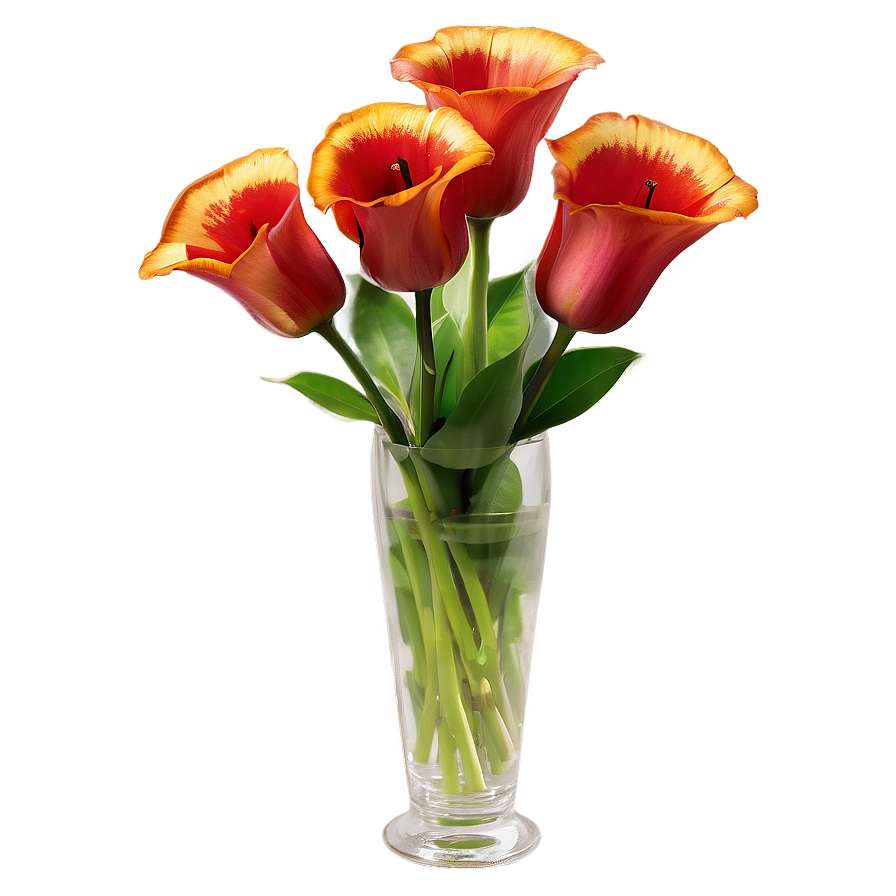 Romantic Flowers In Vase Png Efd53 PNG Image