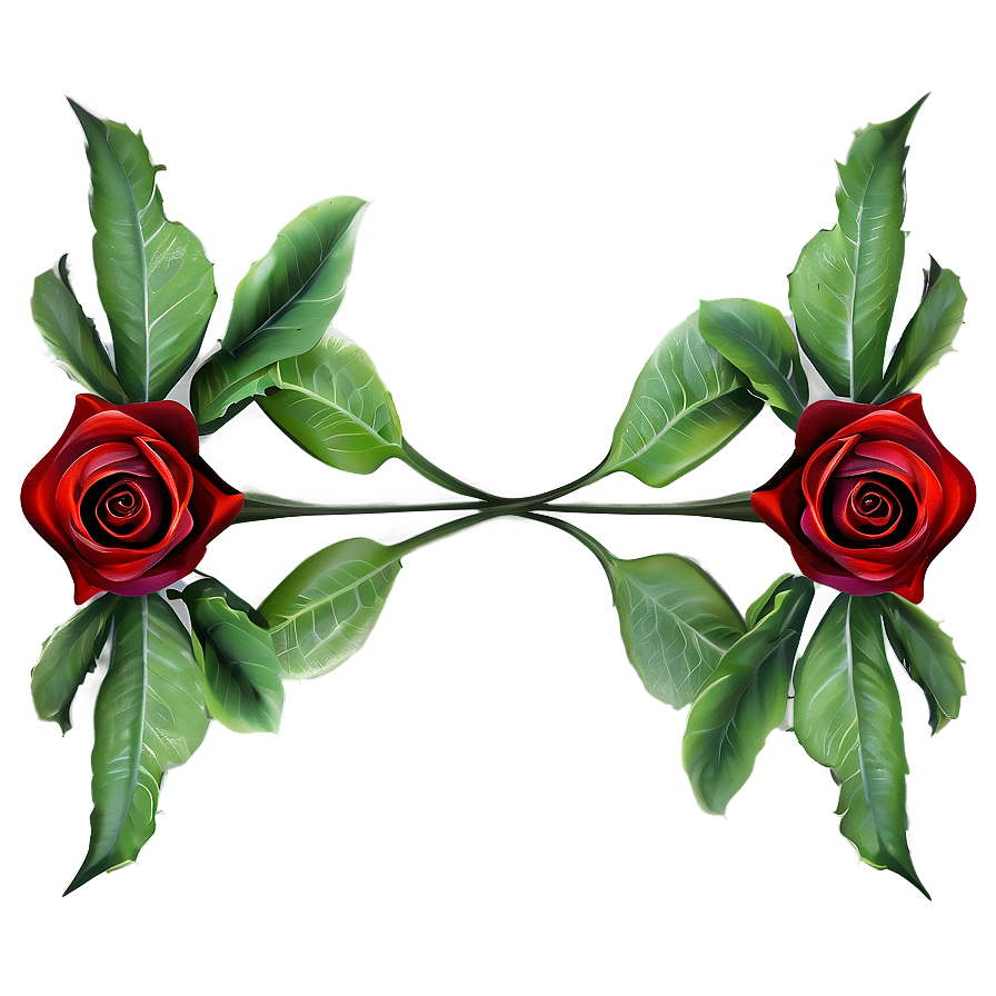 Romantic Red Rose Png 89 PNG Image