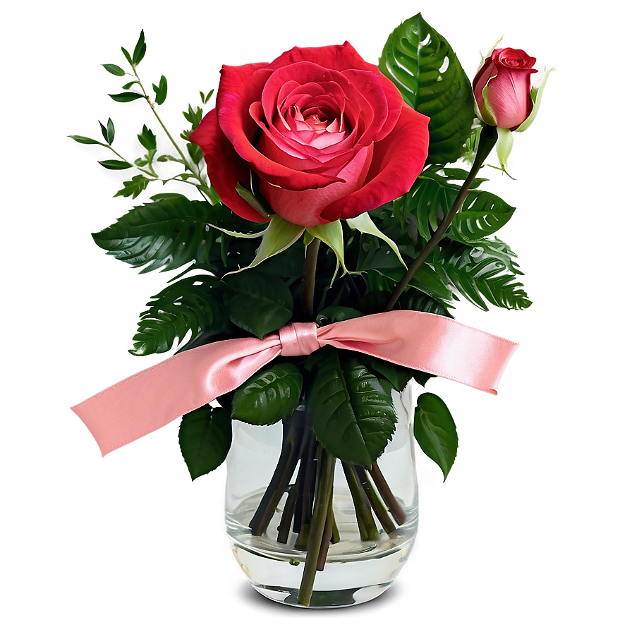 Romantic Roses Arrangement Png 48 PNG Image