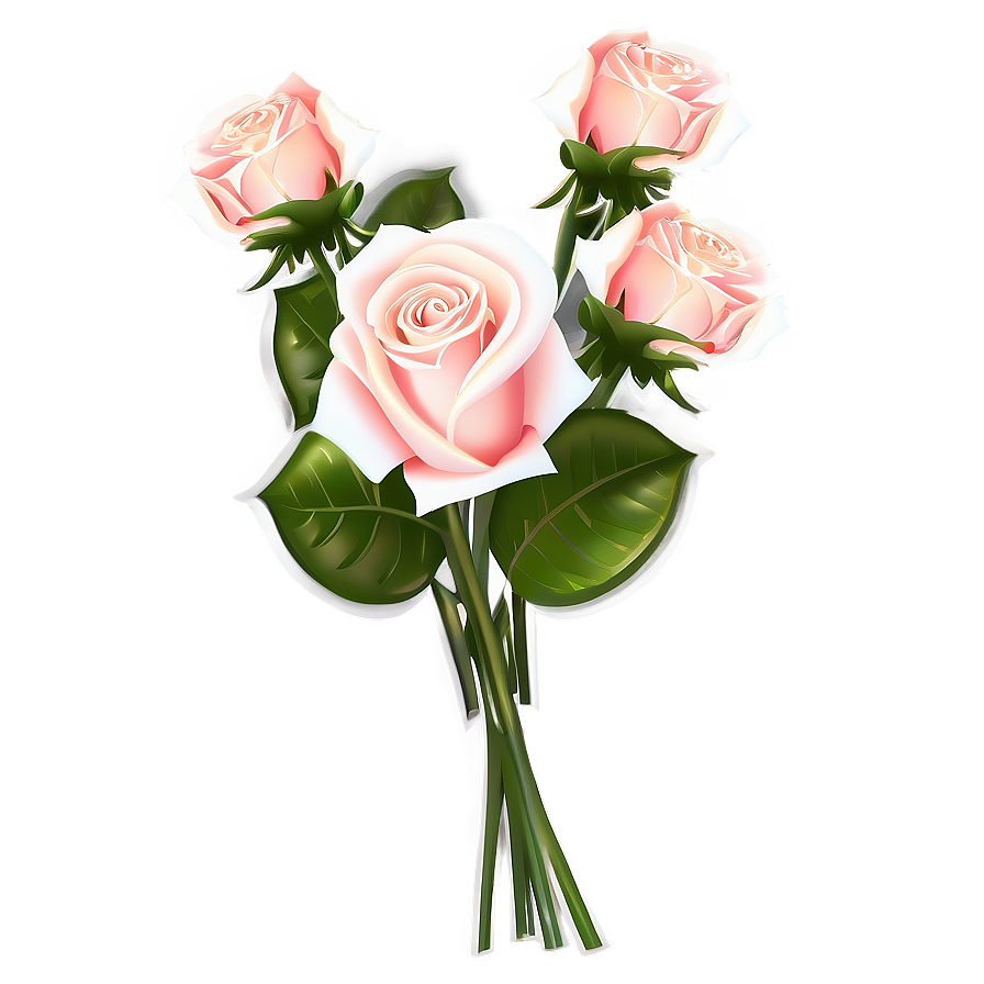 Romantic Roses Arrangement Png Uhb35 PNG Image