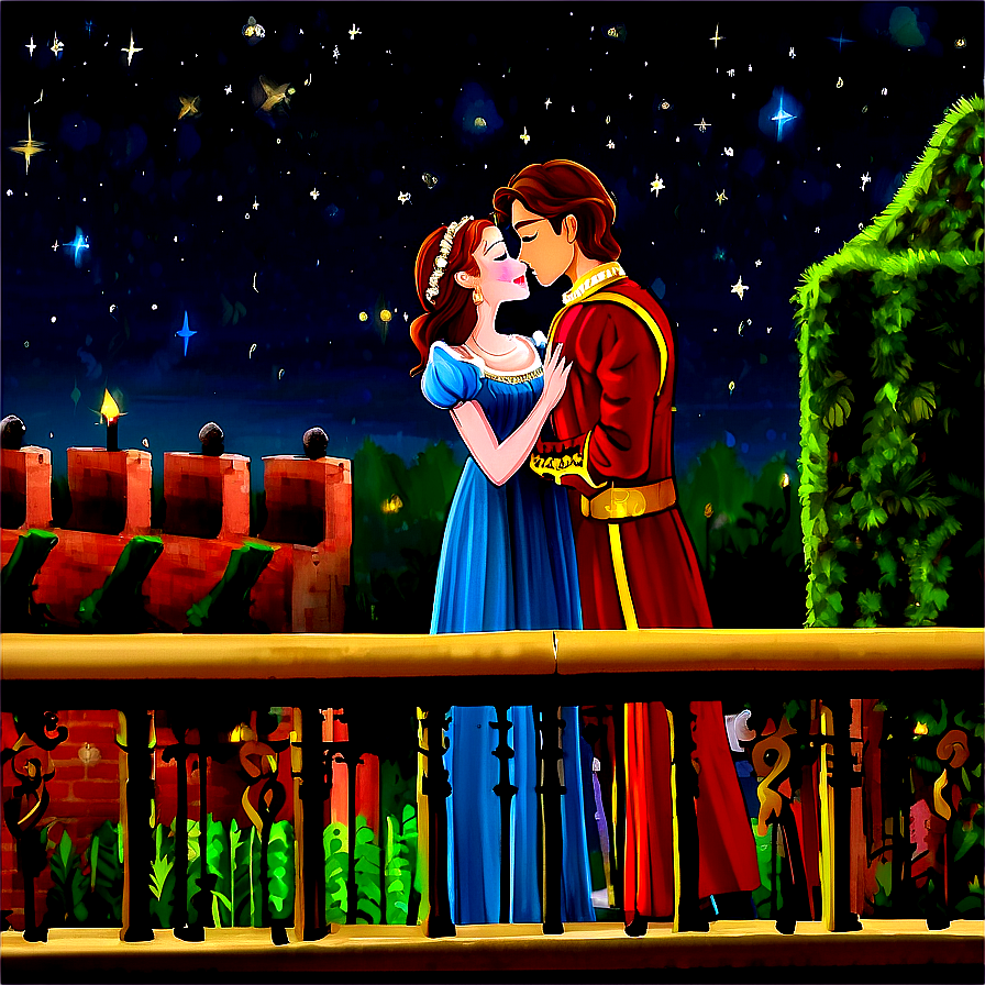 Romeo And Juliet Under The Stars Png 85 PNG Image