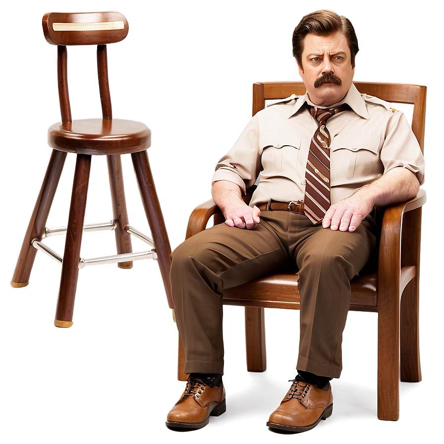 Ron Swanson Chair Png 35 PNG Image