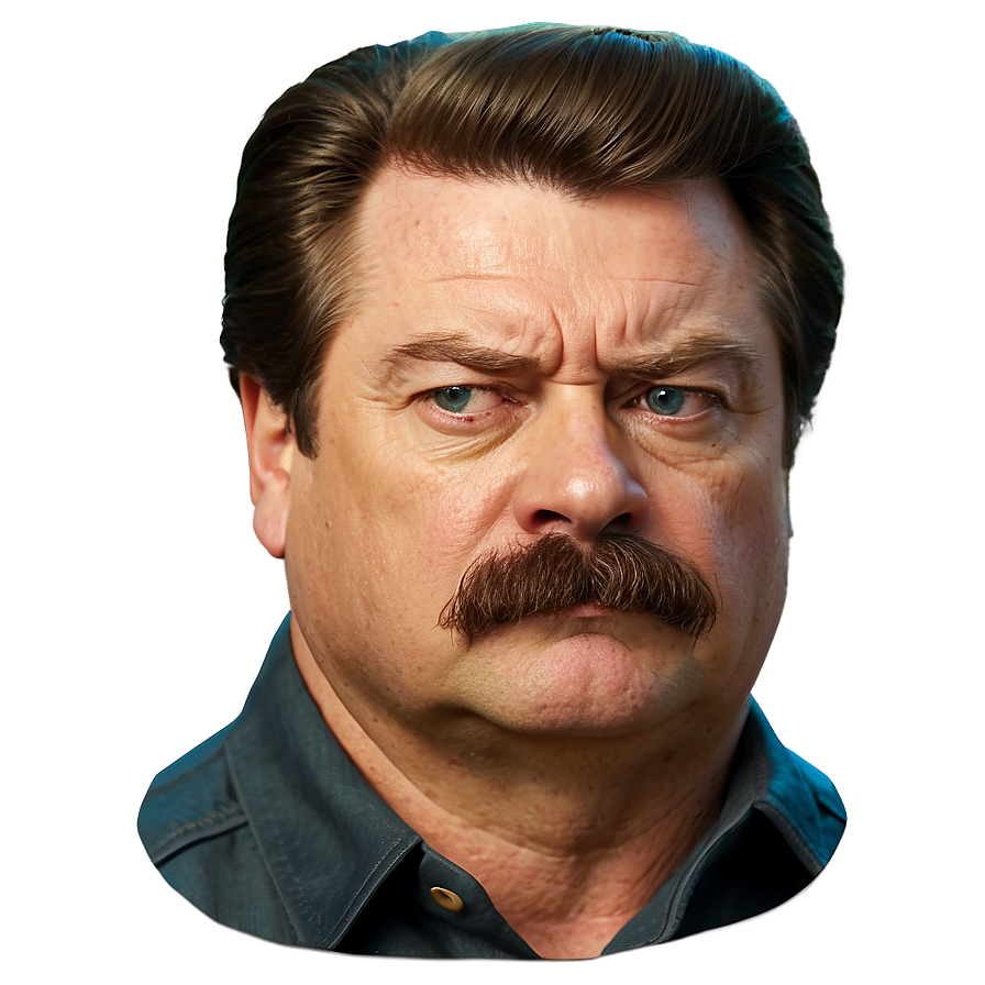 Ron Swanson Emoji Png Xoi PNG Image