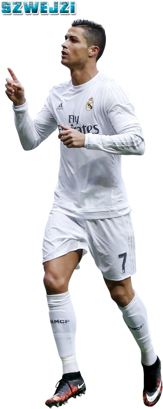 Ronaldo Real Madrid Celebration PNG Image