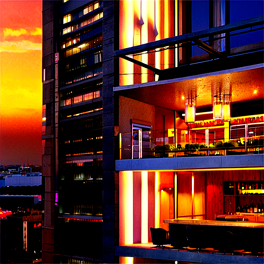 Rooftop Bar Hotel Png Bjb83 PNG Image