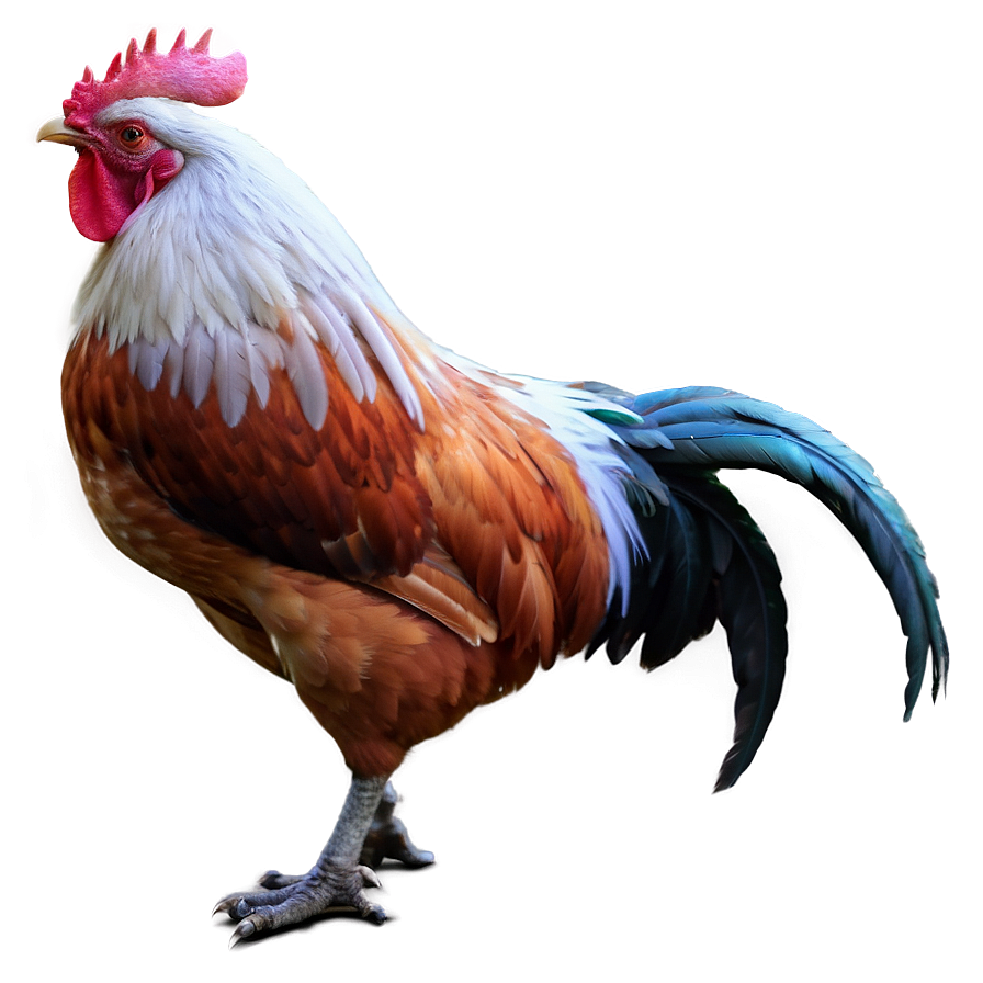 Rooster In Sunrise Scene Png Tbo89 PNG Image