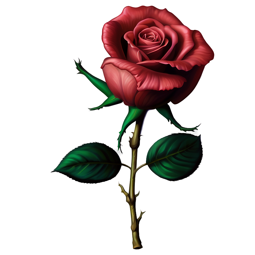 Rose Flower Sketch Png Pew PNG Image