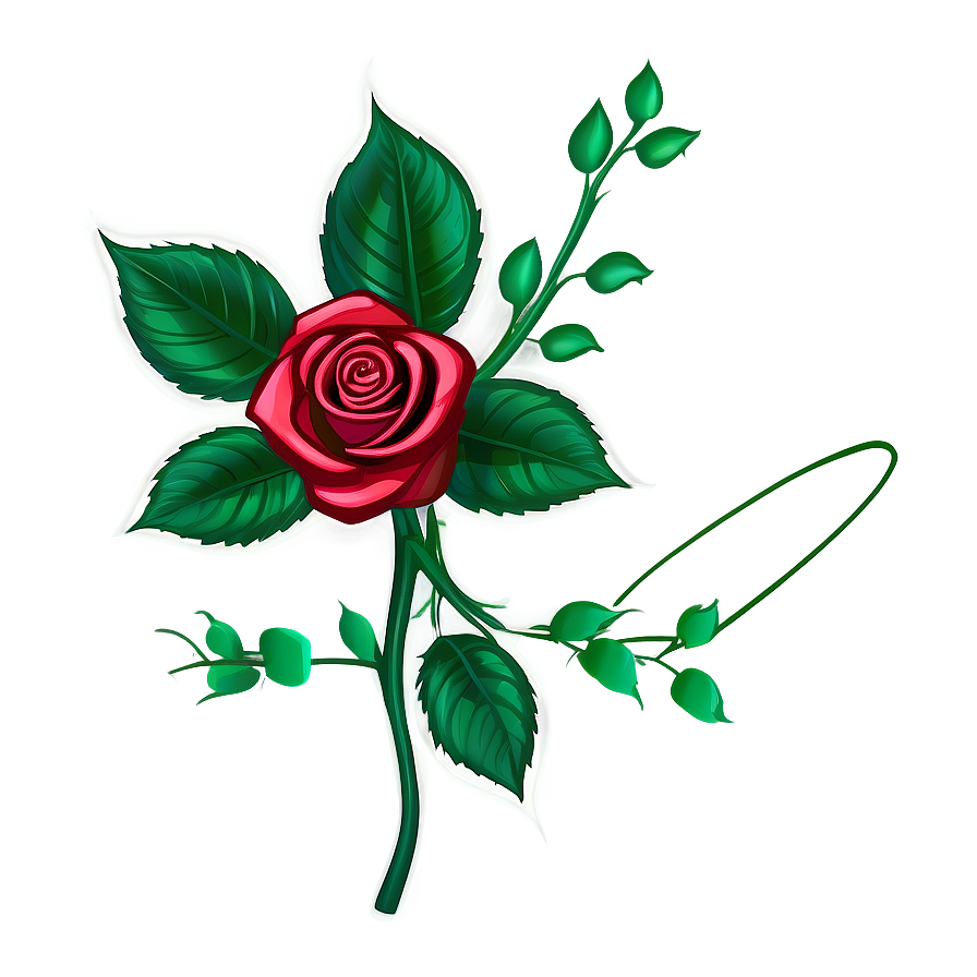 Rose Flower Sketch Png Pyj PNG Image