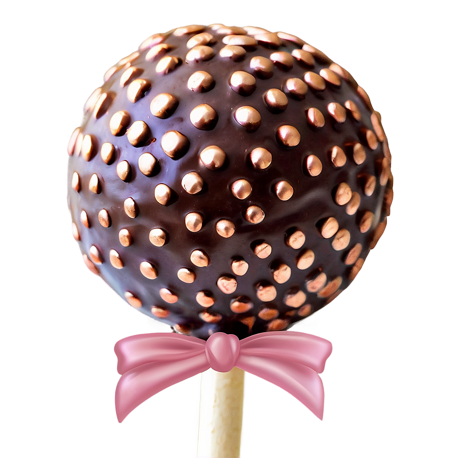 Rose Gold Cake Pop Png Not12 PNG Image