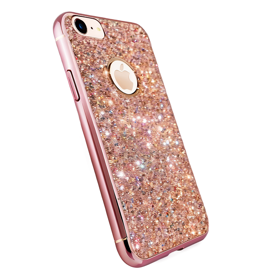 Rose Gold Glitter Smartphone Png Kgg PNG Image